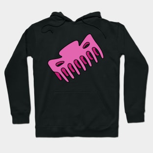 Pink Hair Clip Hoodie